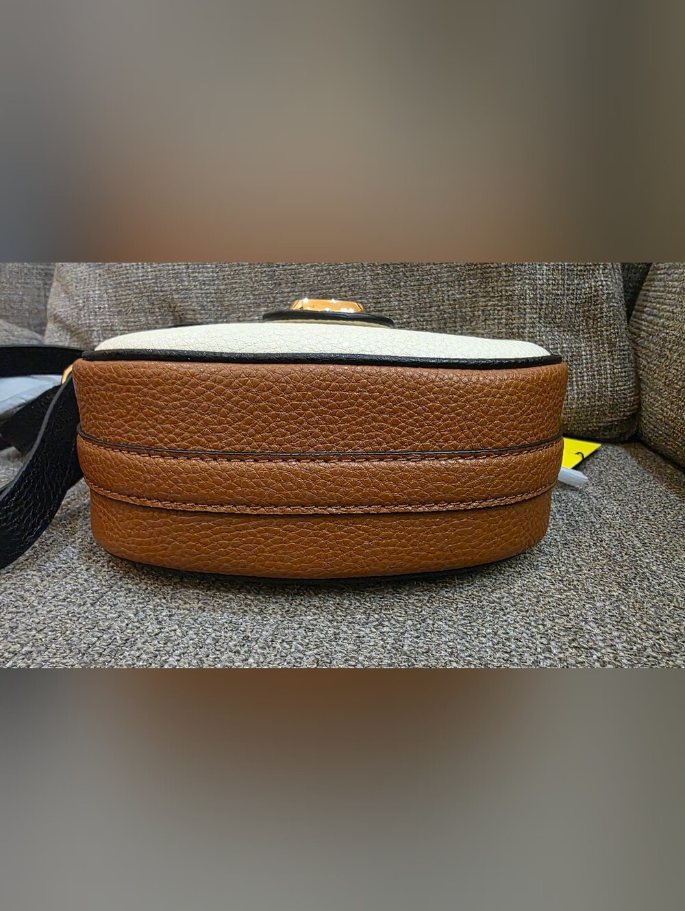 Marc Jacobs The Colorblock Pebble Saddle Bag - Picture 3 of 7